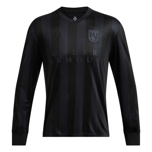 Black - Front - Under Armour Mens Terrace Long-Sleeved T-Shirt
