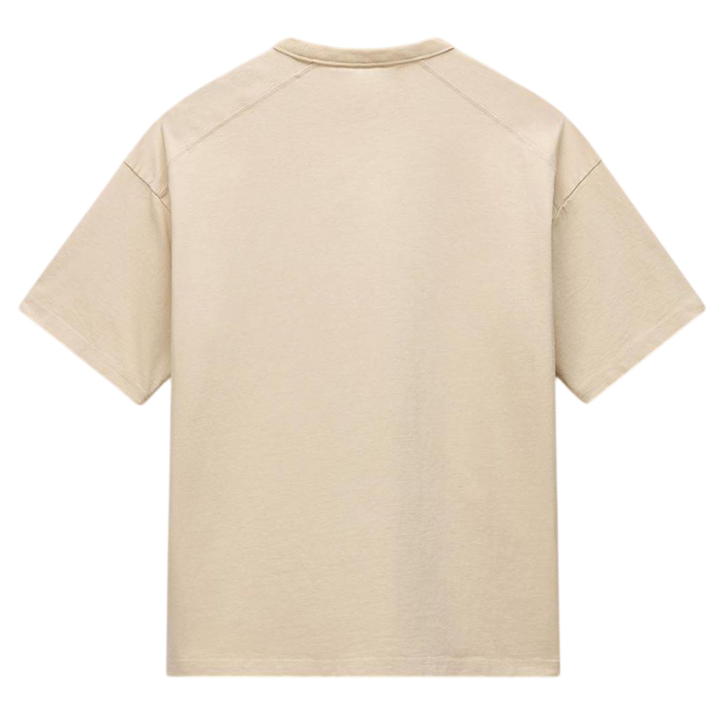 Beige - Back - Napapijri Mens Krous Oversized T-Shirt