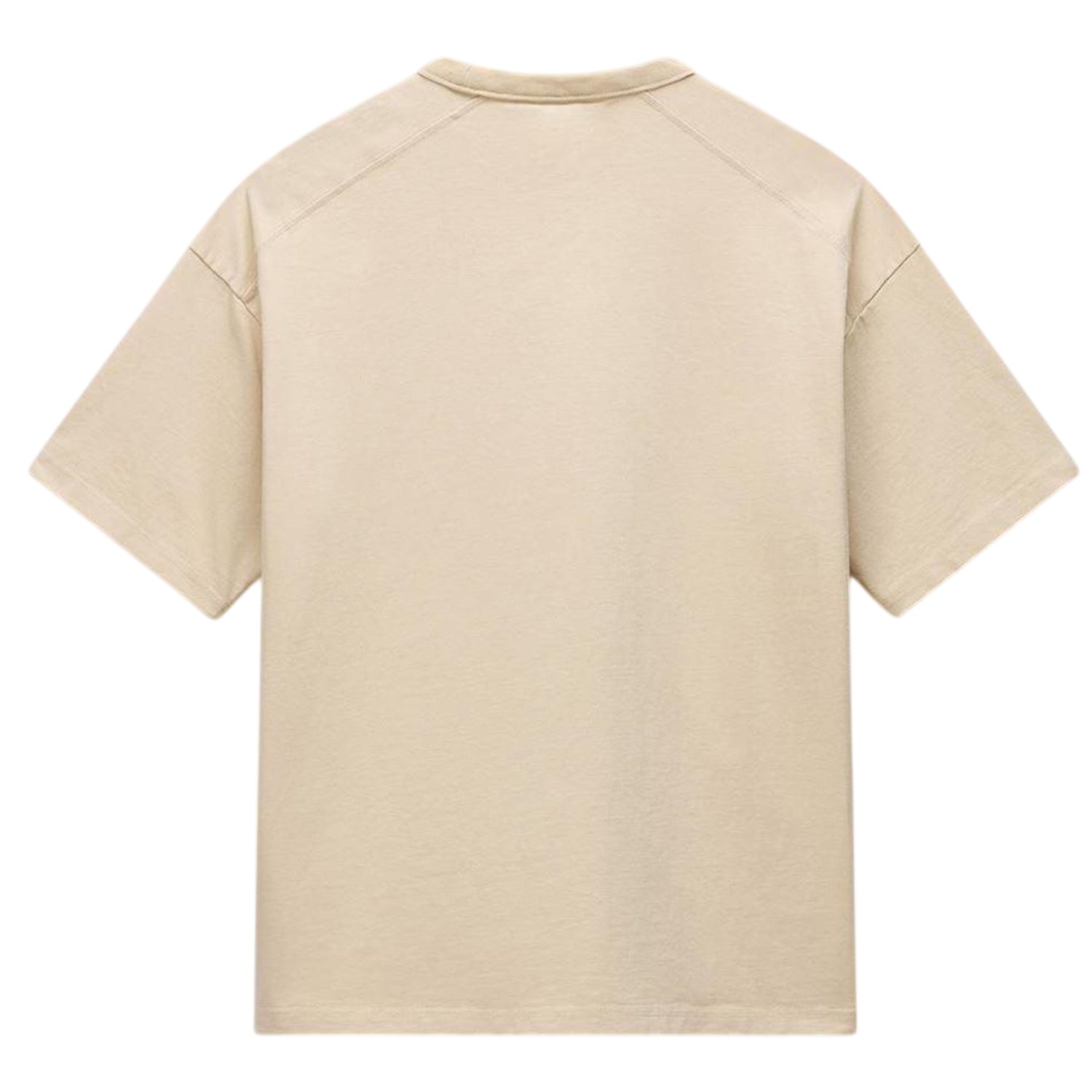 Beige - Back - Napapijri Mens Krous Oversized T-Shirt