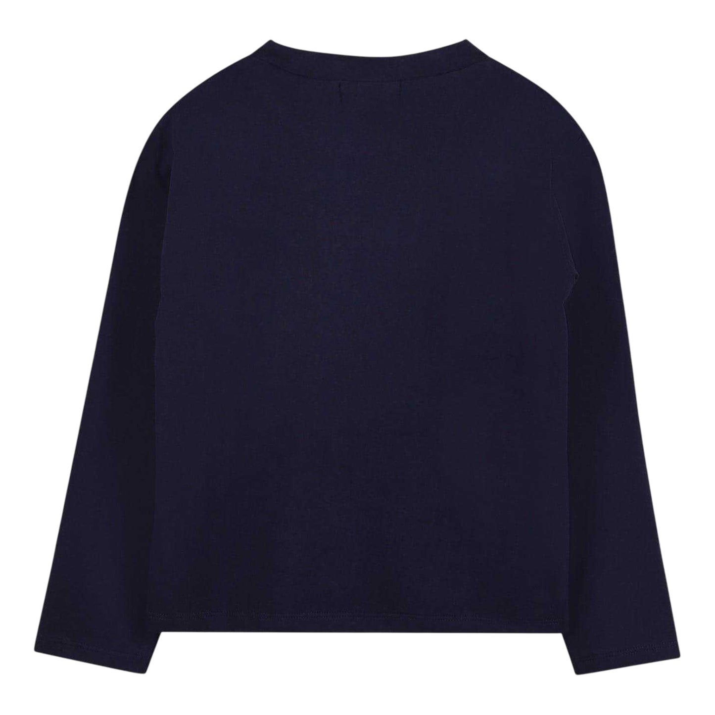 Navy - Back - Billieblush Childrens-Kids Graphic Long-Sleeved T-Shirt