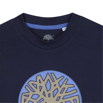 Navy - Side - Timberland Unisex Adult T-Shirt