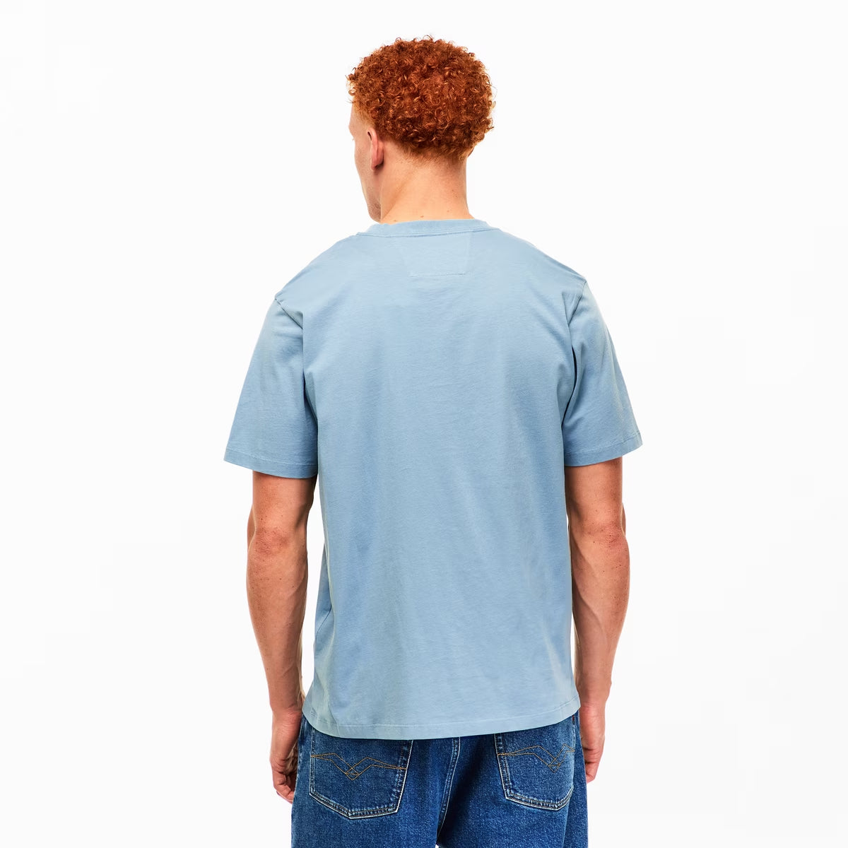 Light Blue - Lifestyle - C.P. Company Mens 30-1 Jersey T-Shirt
