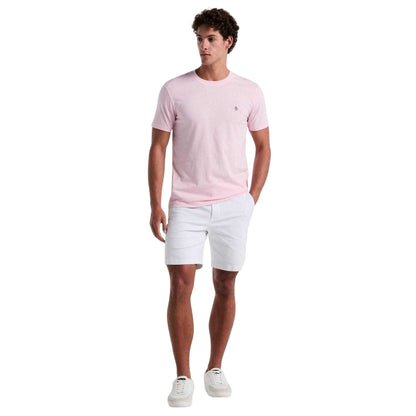 Pink - Lifestyle - Original Penguin Mens Pete Embroidered Logo T-Shirt