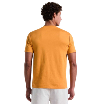 Yellow - Back - Original Penguin Mens Pete Embroidered Logo T-Shirt