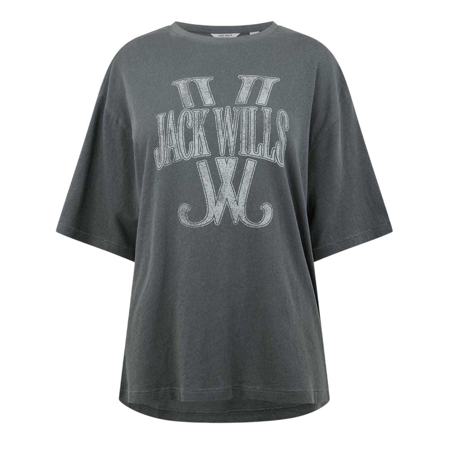 Storm - Front - Jack Wills Womens-Ladies Logo T-Shirt