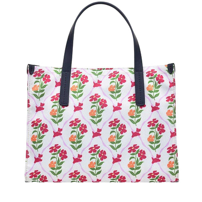 Black - Front - Radley Floral Recycled Polyester Shoulder Bag