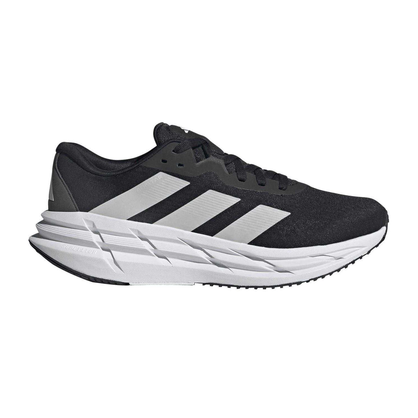 Black-White - Lifestyle - Adidas Mens 3 Stripes Lace Up Low Cut Trainers