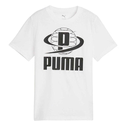 White - Front - Puma Childrens-Kids II Graphic T-Shirt