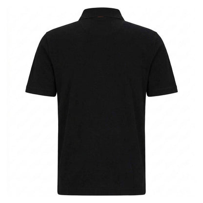 Black - Back - Boss Mens Regular Polo Shirt