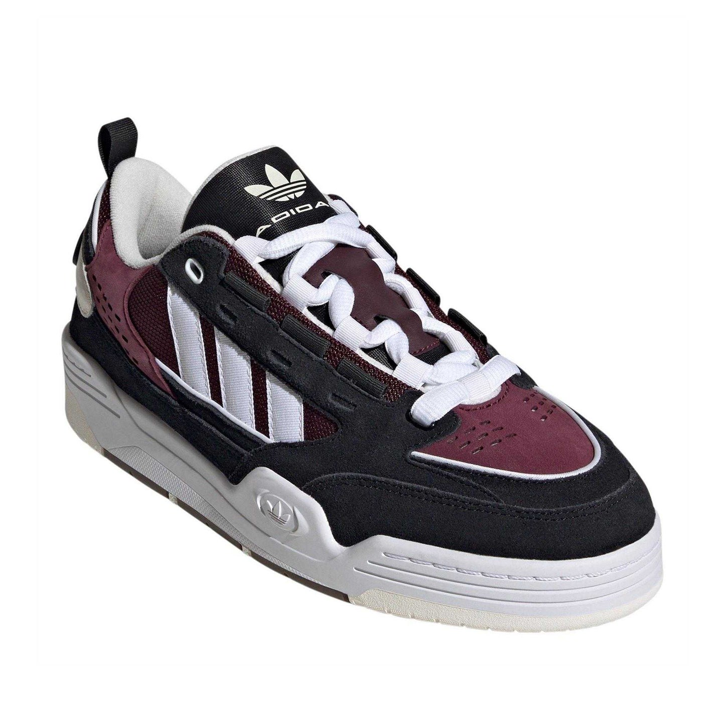 Core Black - Close up - Adidas Childrens-Kids Originals Adi2000 Leather Trainers