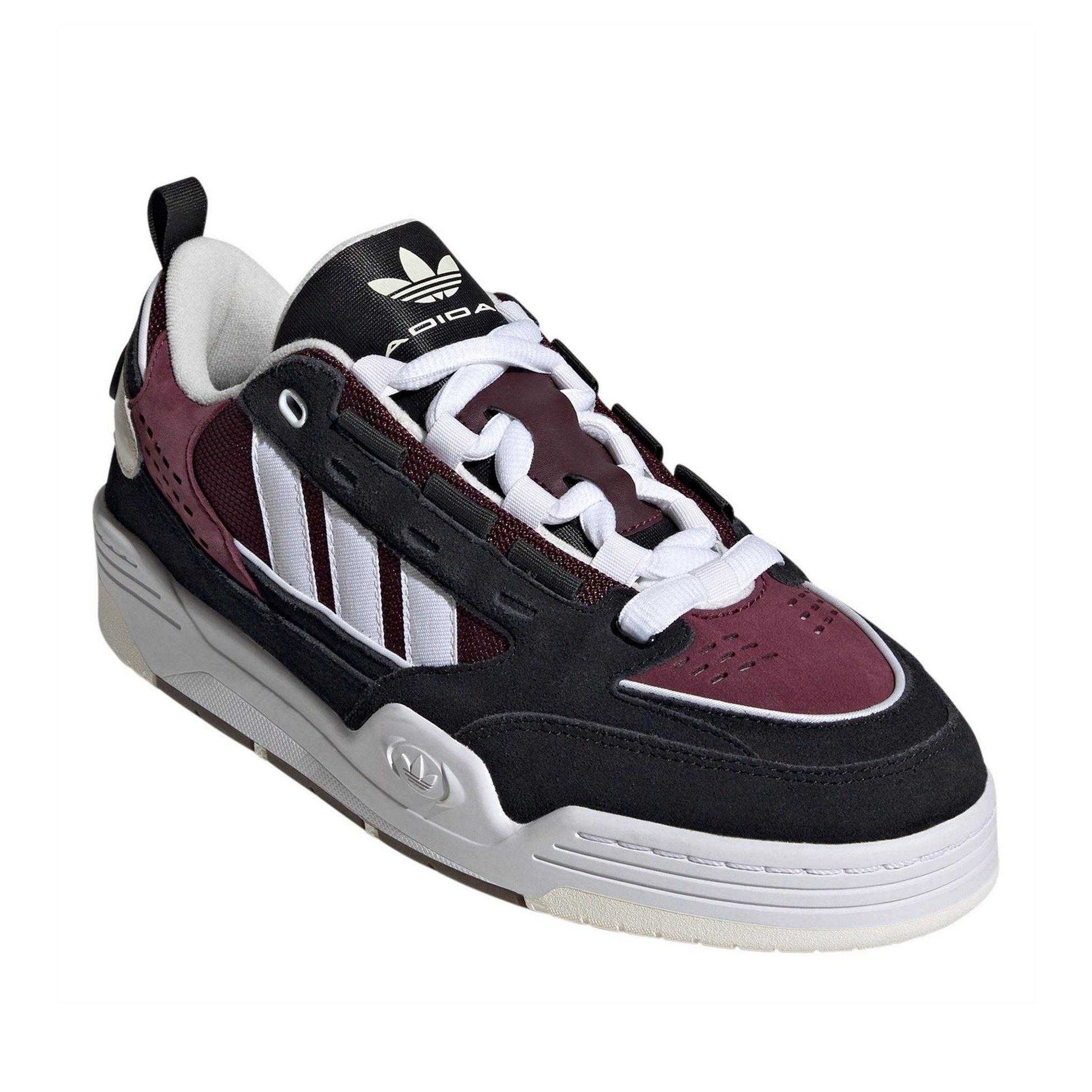 Core Black - Close up - Adidas Childrens-Kids Originals Adi2000 Leather Trainers