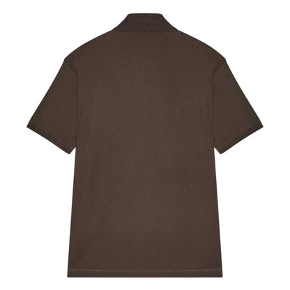 Brown - Back - Emporio Armani EA7 Mens Polo Shirt
