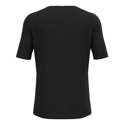 Black - Back - Odlo Mens Merino Wool Crew Neck Regular T-Shirt