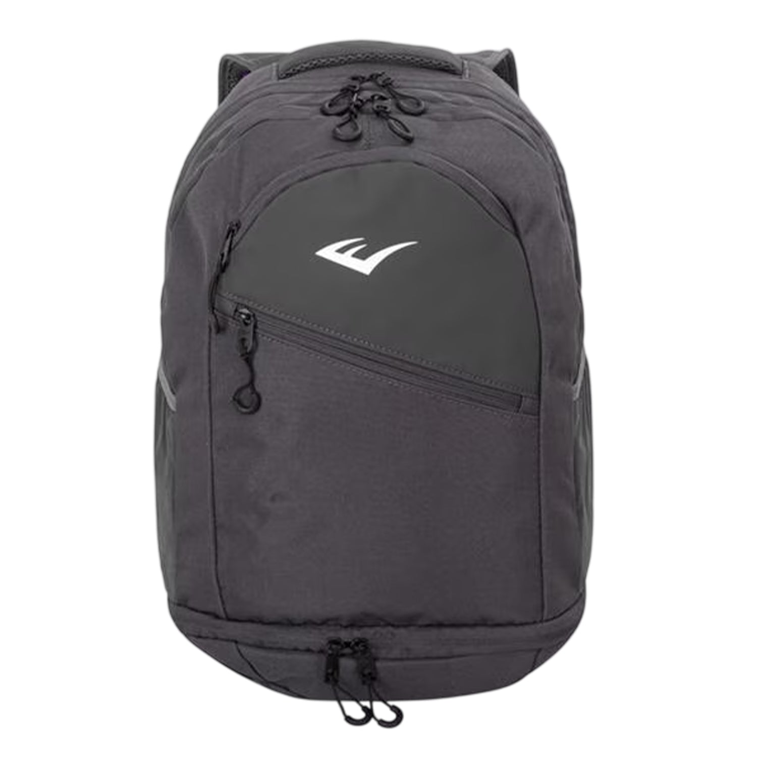 Grey - Front - Everlast NYC Logo Polyester Backpack
