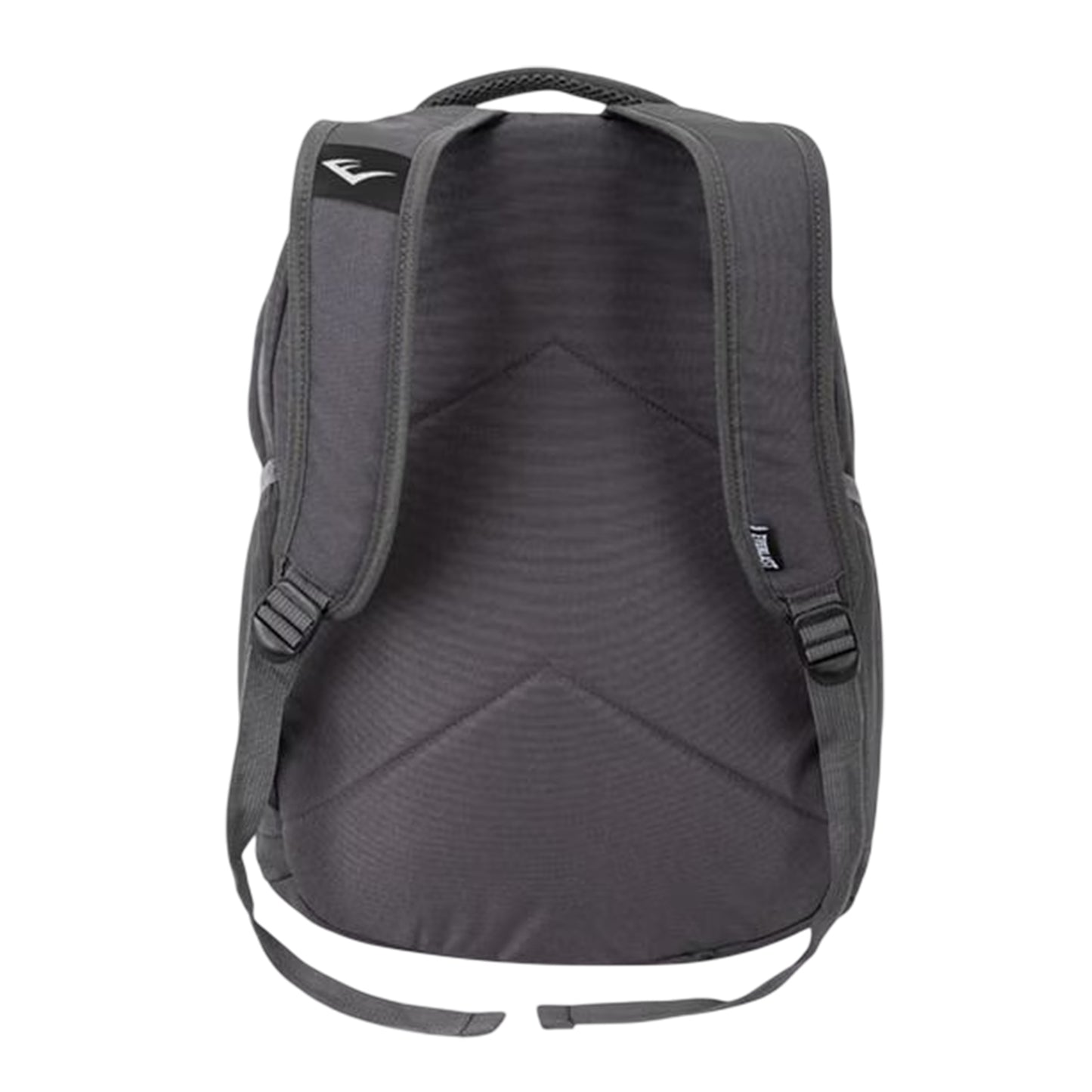 Grey - Back - Everlast NYC Logo Polyester Backpack