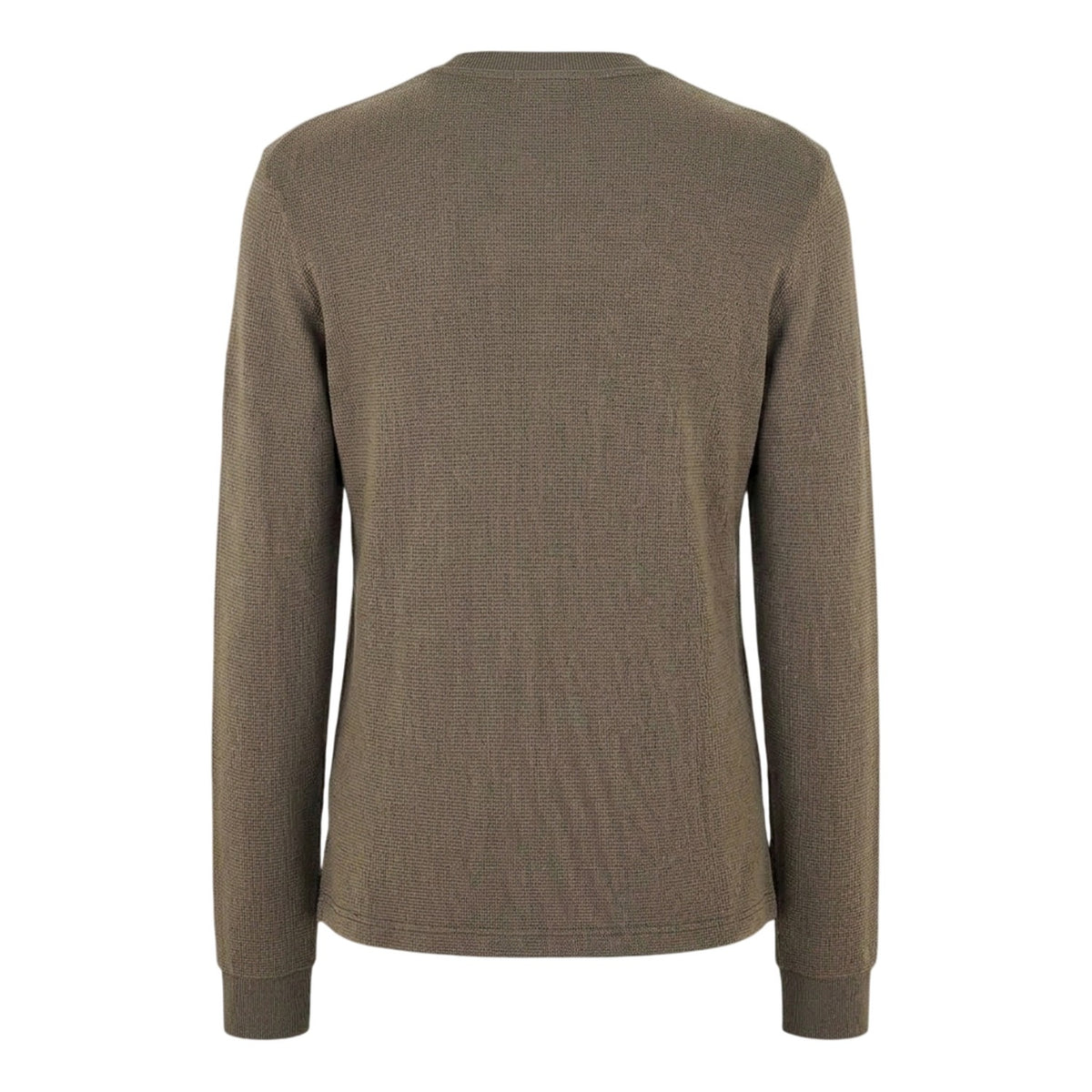 Beluga - Back - Calvin Klein Mens Waffle Long-Sleeved Top