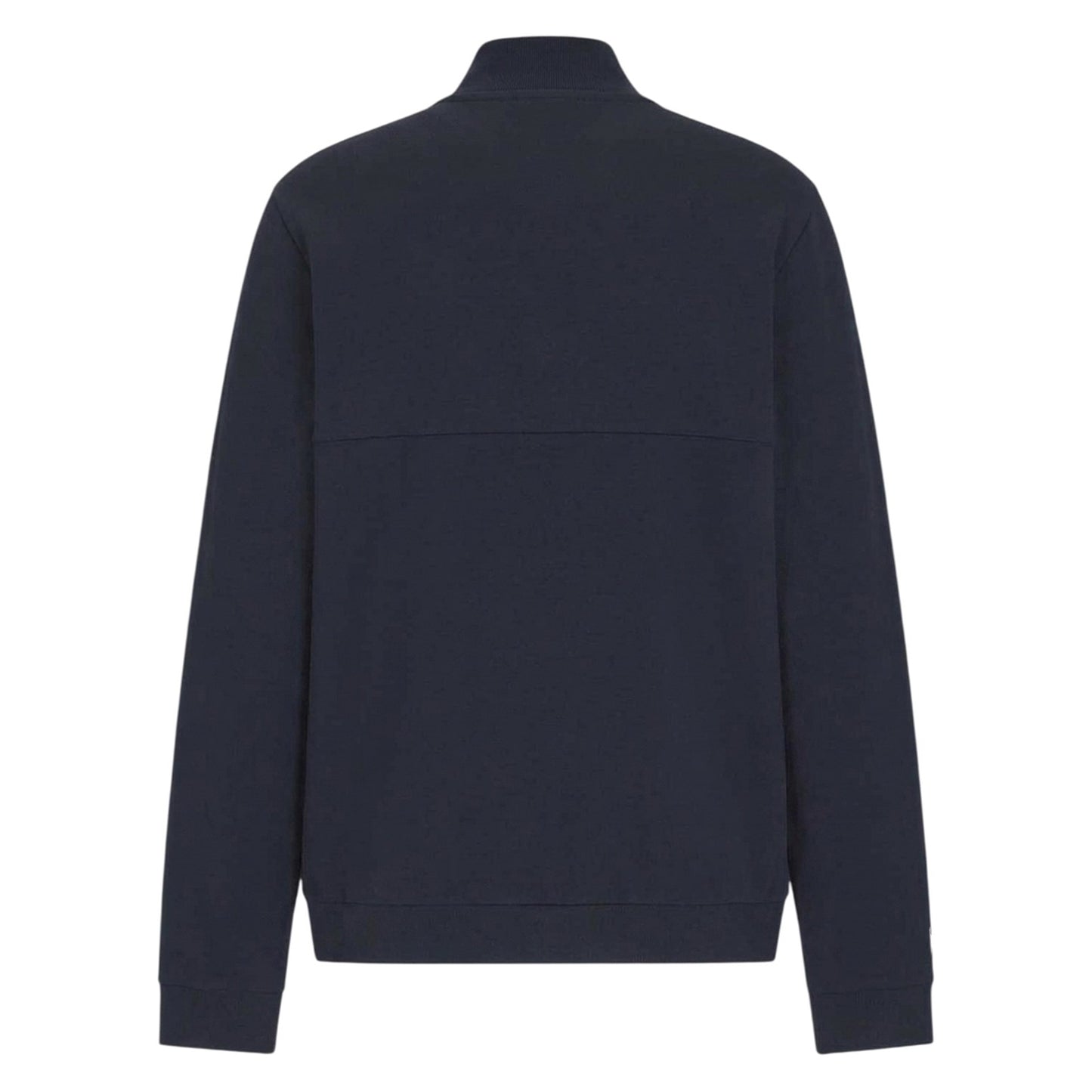 Dark Blue - Back - Boss Mens Contrast Piping Track Jacket