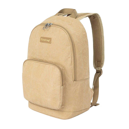 Beige - Side - Firetrap Logo Kraft Paper Backpack