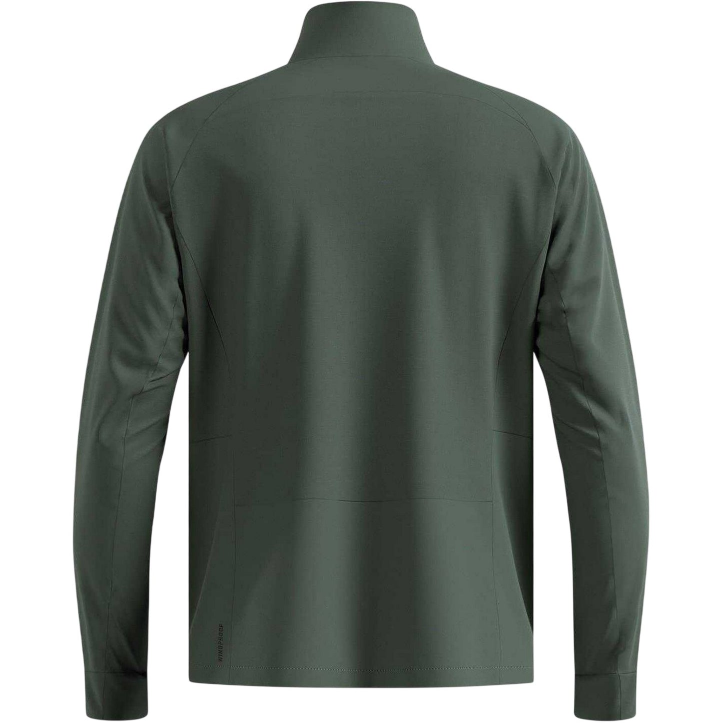Black - Back - Odlo Mens Essentials Windproof Jacket