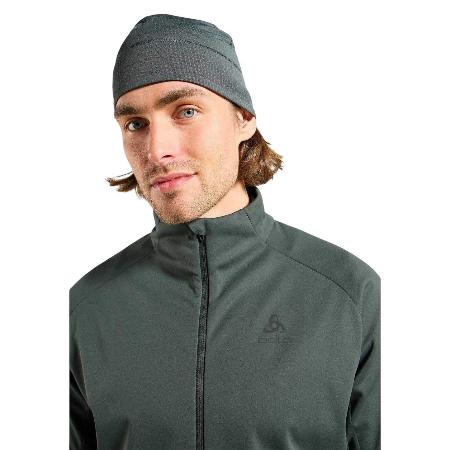 Black - Side - Odlo Mens Essentials Windproof Jacket