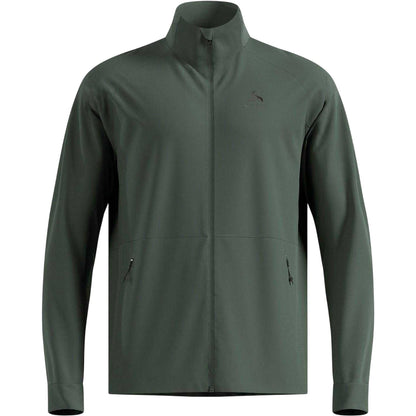 Black - Front - Odlo Mens Essentials Windproof Jacket
