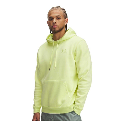 Yellow - Front - Under Armour Mens Icon Fleece Hoodie