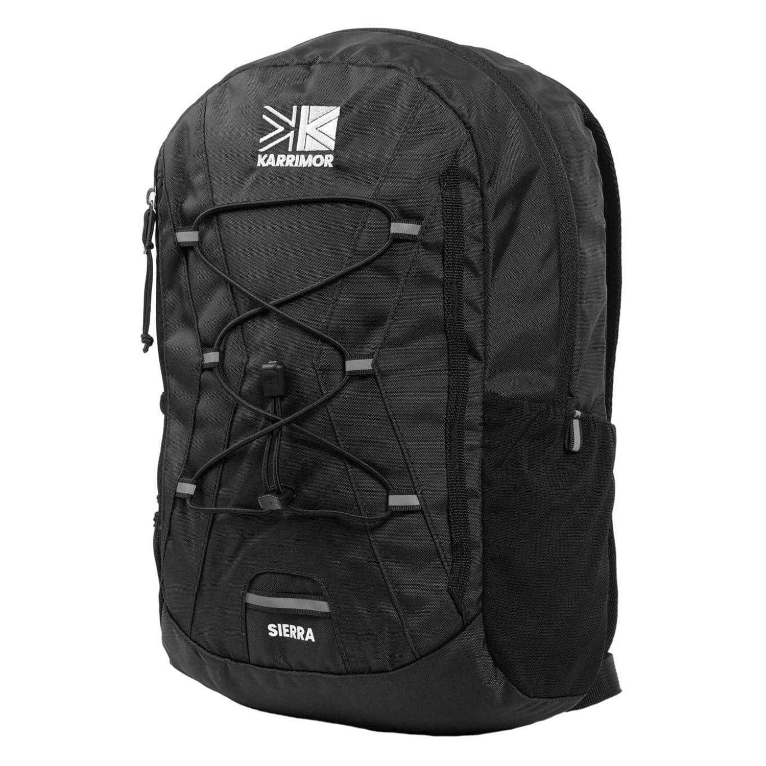 Black - Side - Karrimor Sierra Logo 10L Backpack