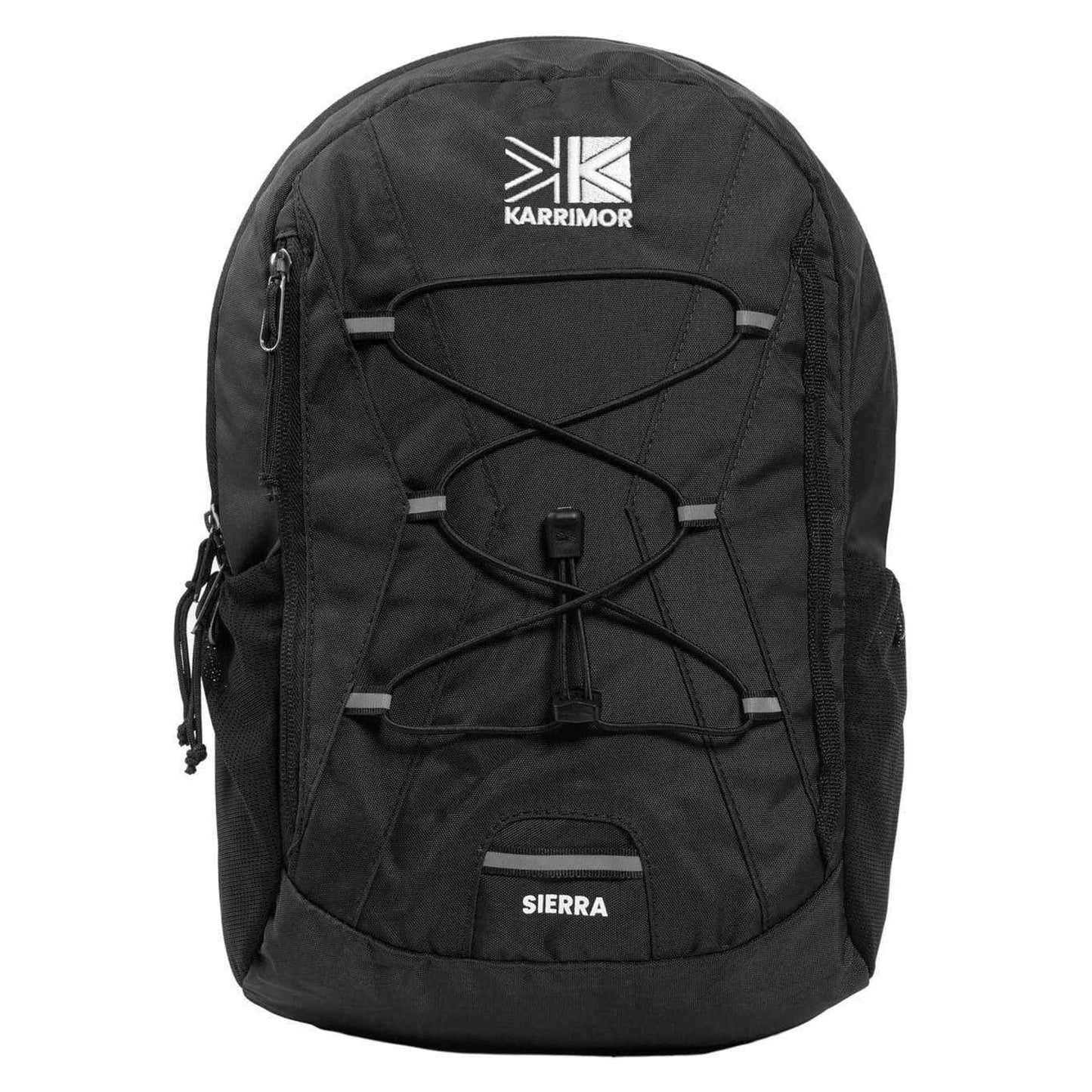 Black - Front - Karrimor Sierra Logo 10L Backpack