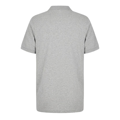 Dark Grey Heather - Back - Nike Mens Team Club Marl Polo Shirt