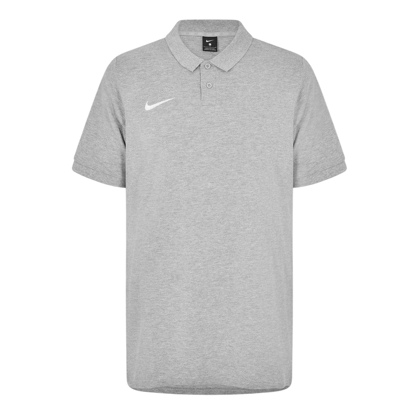 Dark Grey Heather - Front - Nike Mens Team Club Marl Polo Shirt