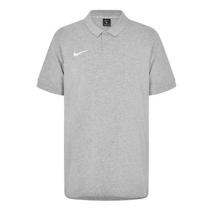 Dark Grey Heather - Front - Nike Mens Team Club Marl Polo Shirt