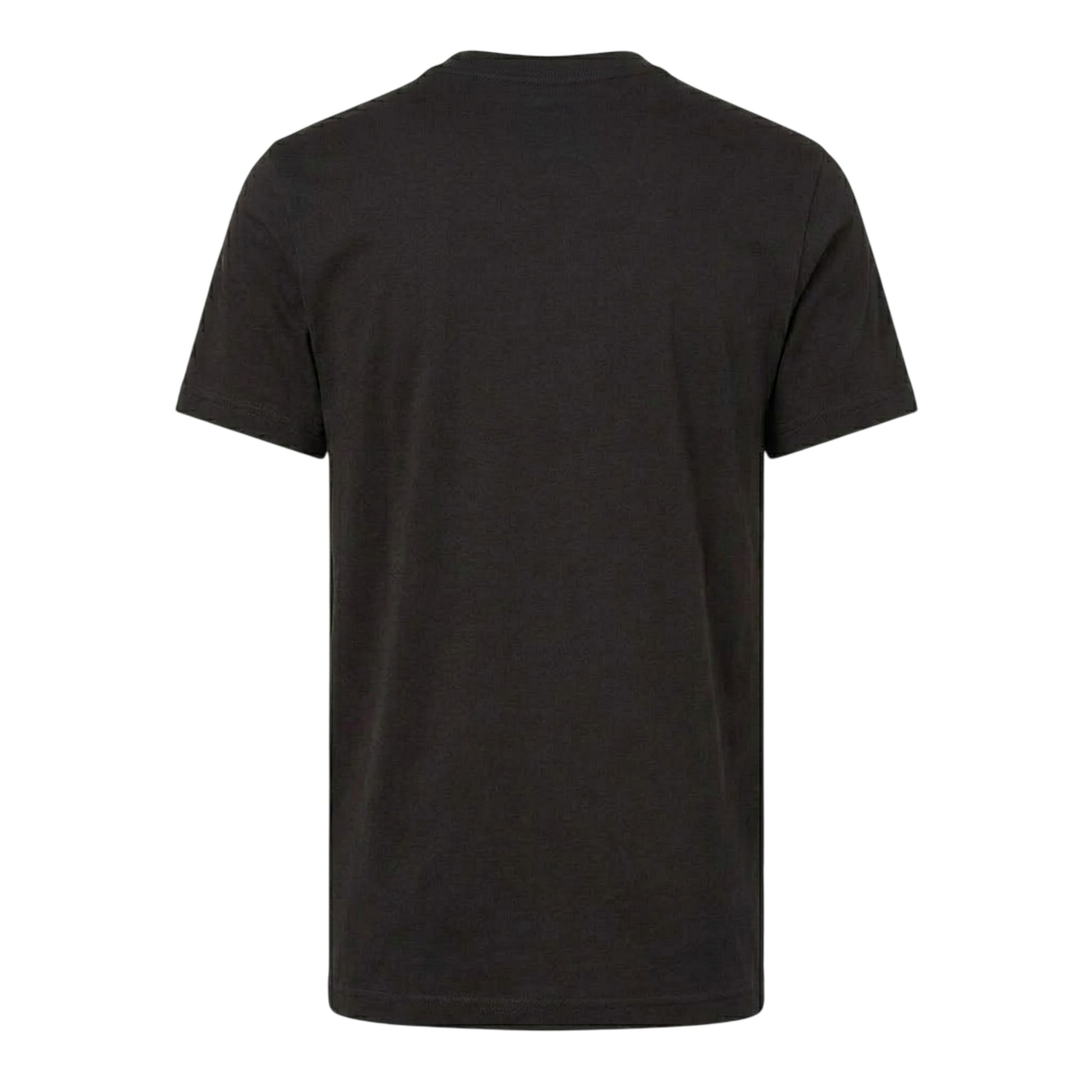 Dark Black - Back - G-Star Mens LA Logo Crew Neck T-Shirt