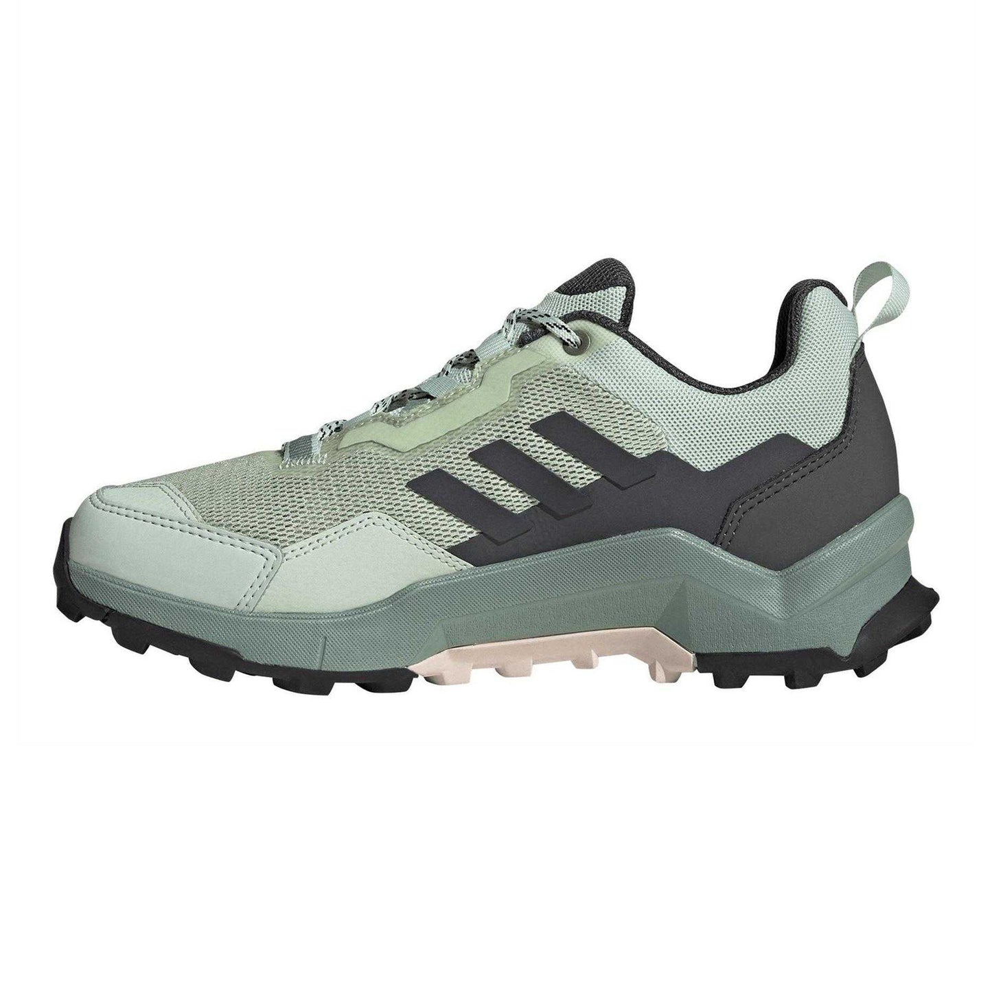 Linen Green - Side - Adidas Mens Terrex AX4 Hiking Shoes