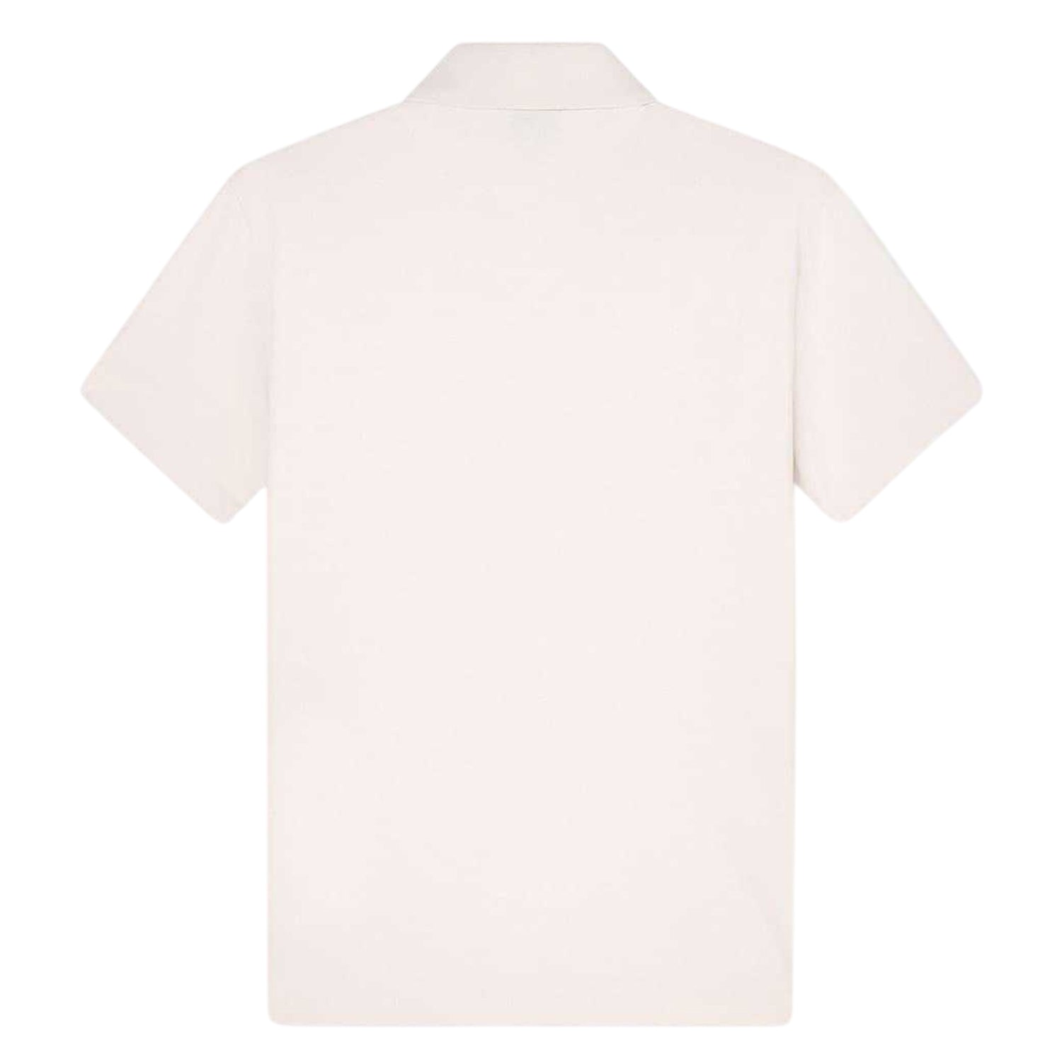 Gull Grey - Back - Armani Exchange Mens Collared Short-Sleeved Polo Shirt