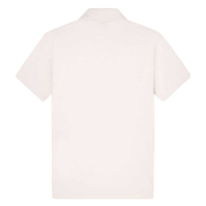 Gull Grey - Back - Armani Exchange Mens Collared Short-Sleeved Polo Shirt