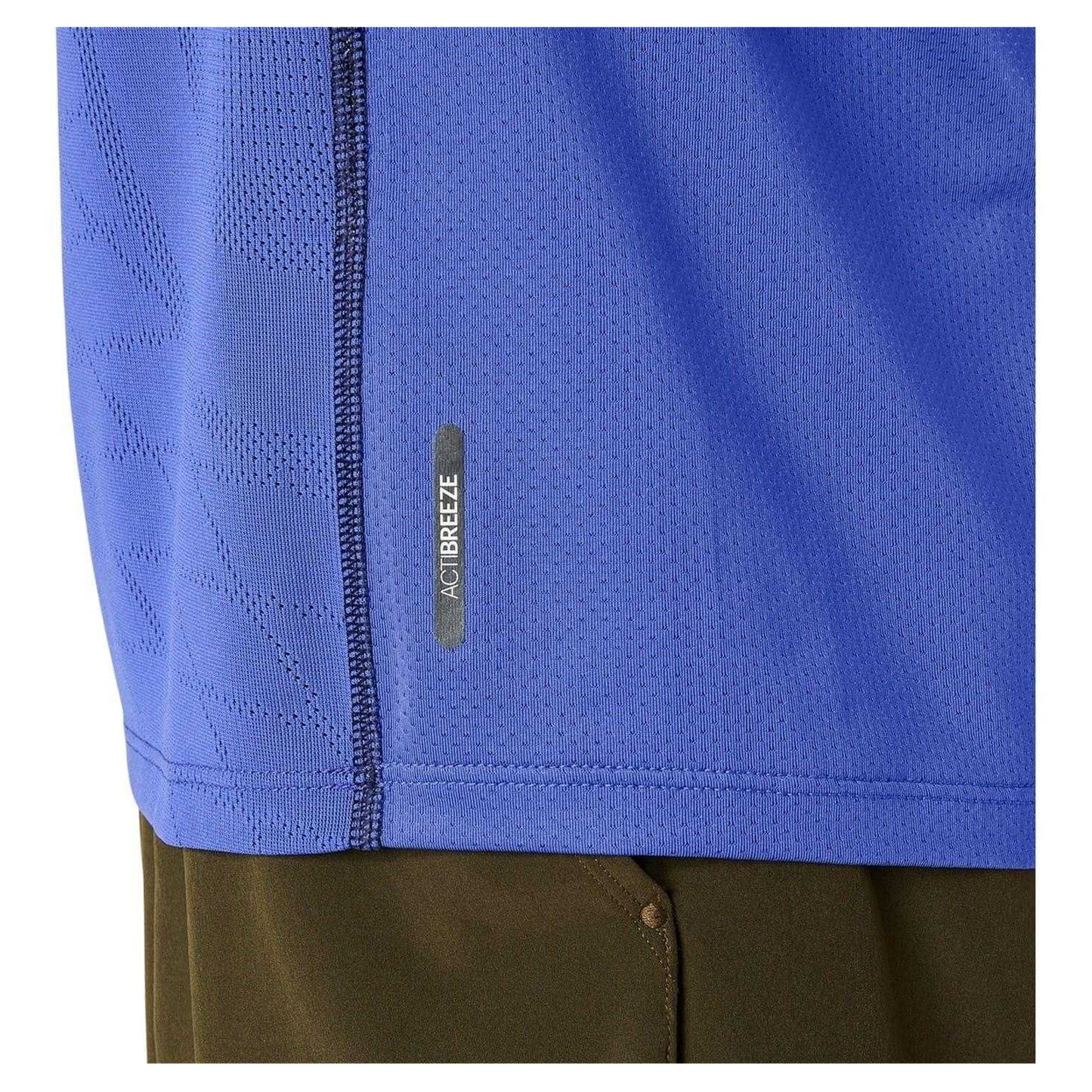 Dark Cobalt - Back - Asics Mens Match Actibreeze T-Shirt