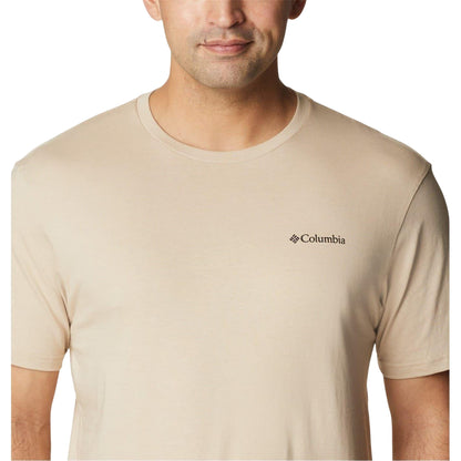 Fossil - Side - Columbia Mens Barton Graphic Print Regular T-Shirt