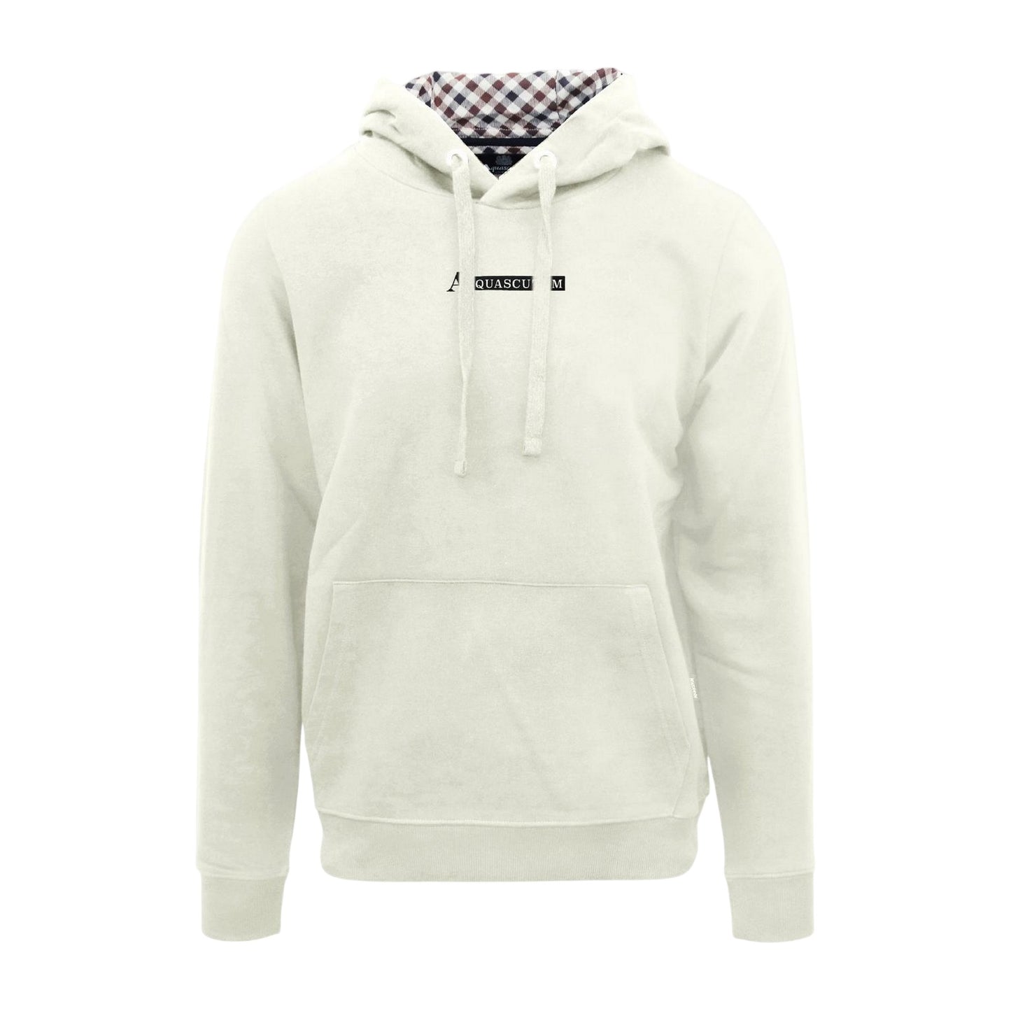 Butter - Front - Aquascutum Mens Lettering Hoodie