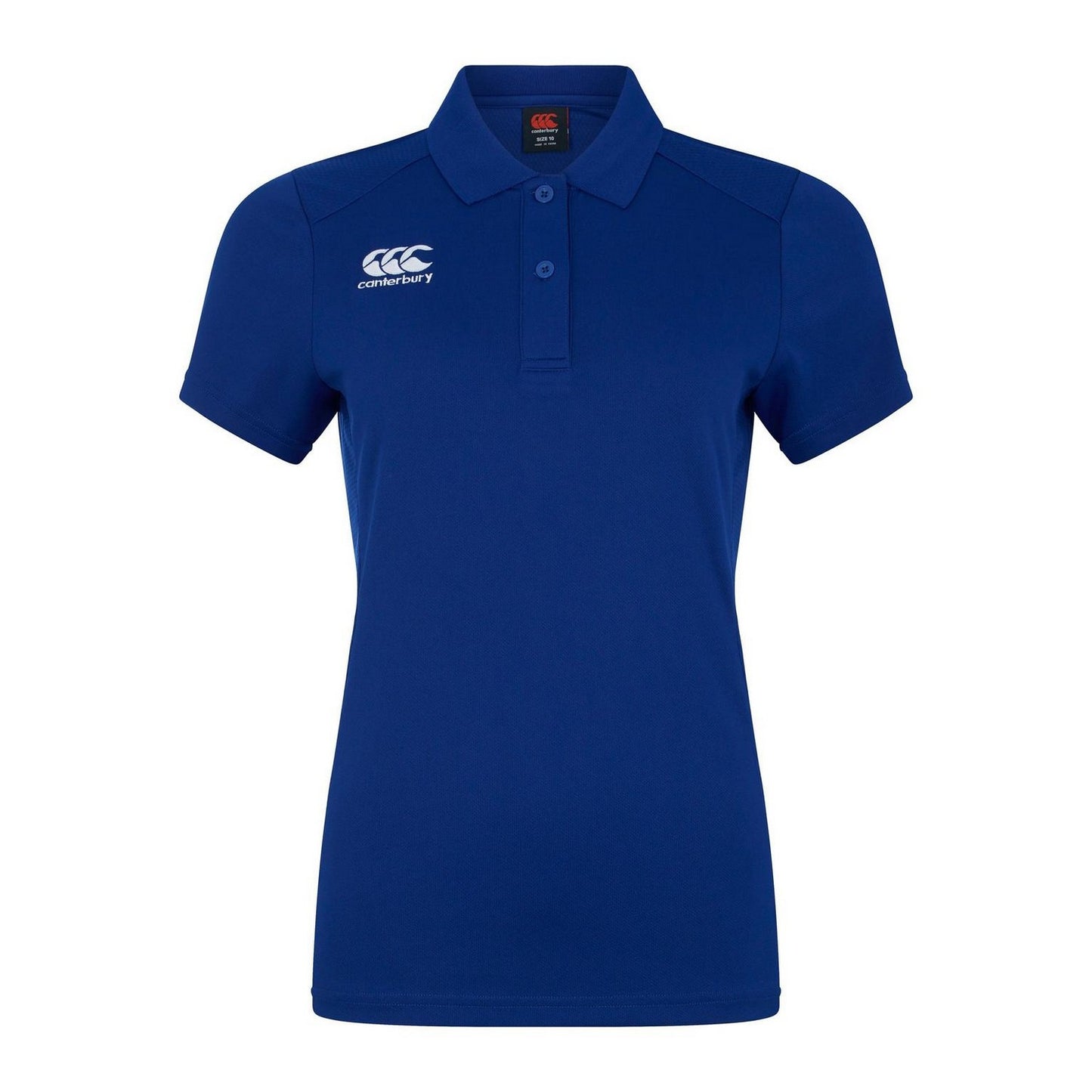 Royal Blue - Front - Canterbury Womens-Ladies Club Dry Regular Polo Shirt