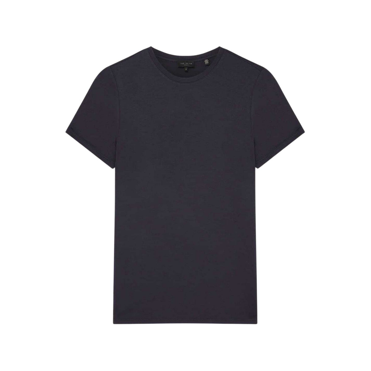 Navy - Front - Ted Baker Womens-Ladies Plain Slim T-Shirt
