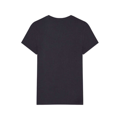 Navy - Back - Ted Baker Womens-Ladies Plain Slim T-Shirt