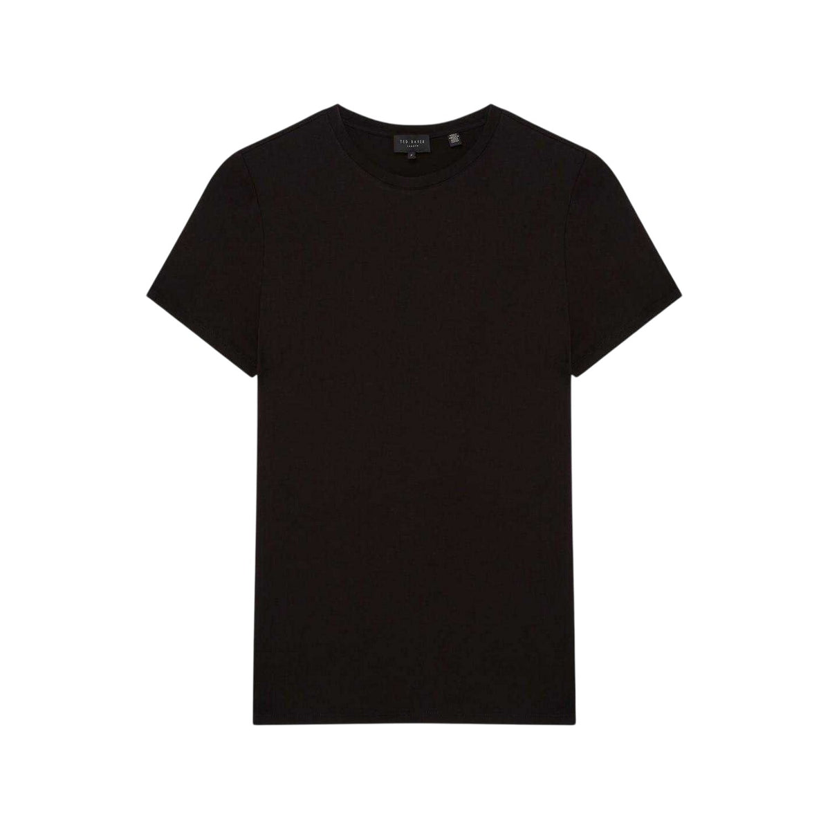Black - Front - Ted Baker Womens-Ladies Plain Slim T-Shirt