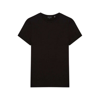 Black - Front - Ted Baker Womens-Ladies Plain Slim T-Shirt