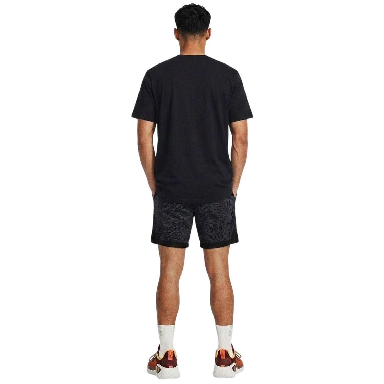 Black - Back - Under Armour Mens Relaxed Fit T-Shirt