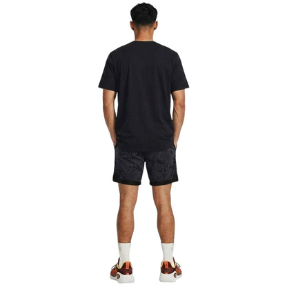 Black - Back - Under Armour Mens Relaxed Fit T-Shirt