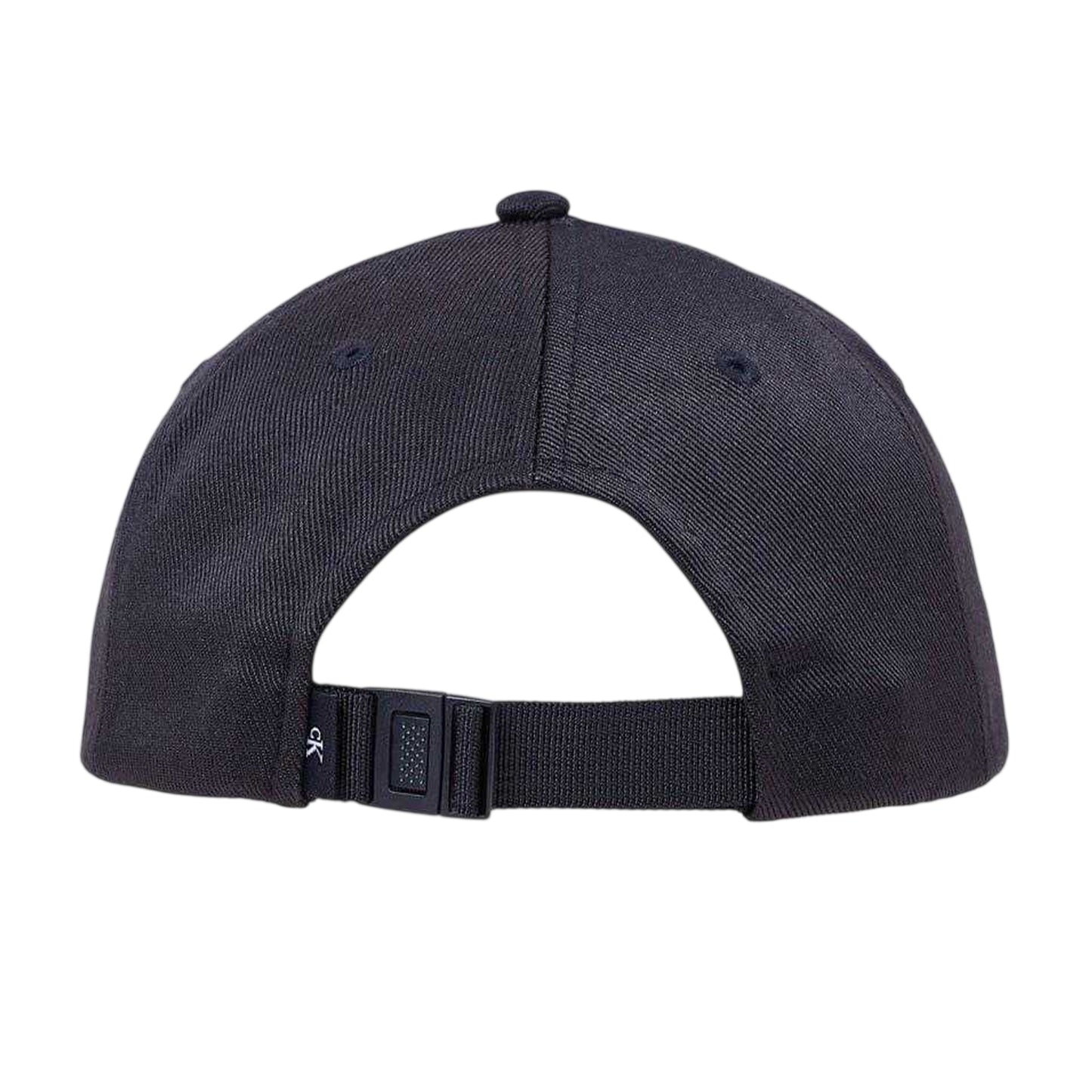 Black - Back - Calvin Klein Logo Curved Peak Cap