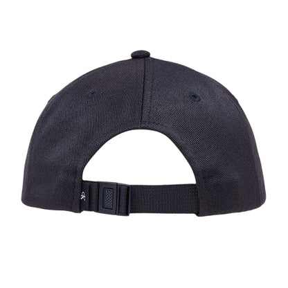 Black - Back - Calvin Klein Logo Curved Peak Cap