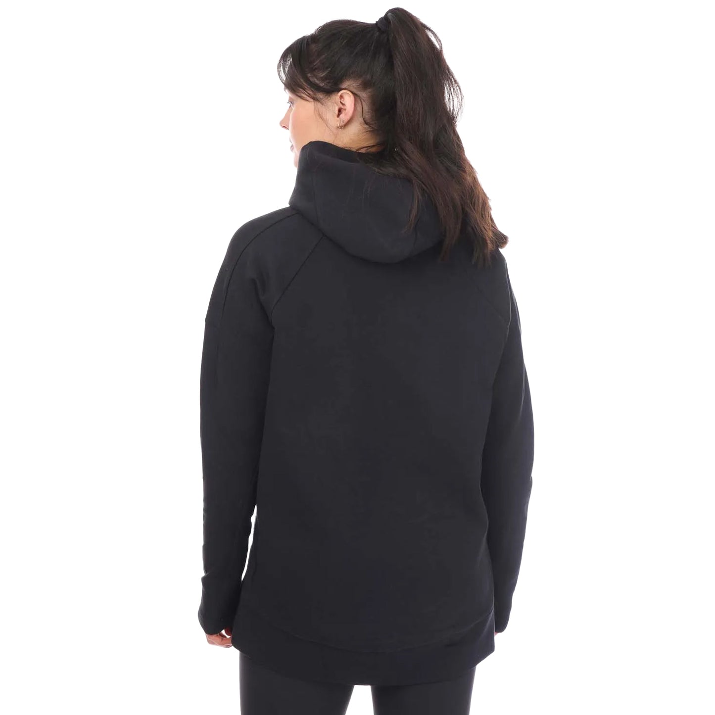 Black - Back - Adidas Womens-Ladies Mission Victory Hoodie