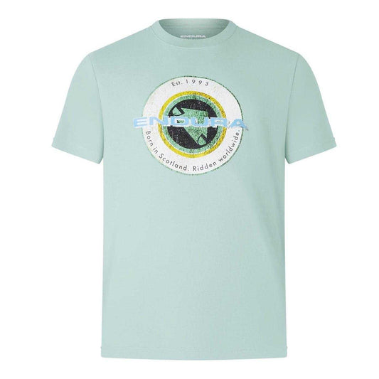 Sage Green - Front - Endura Mens Graphic Cycling T-Shirt