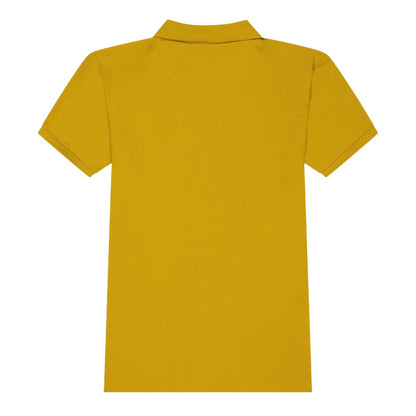 Yellow - Back - Farah Childrens-Kids Bugsworth Polo Shirt